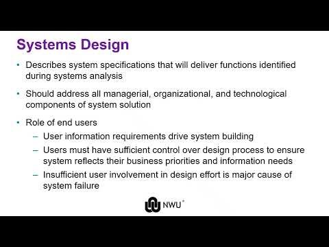 Chapt 13 - Building information systems
