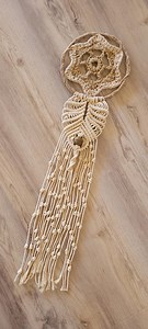 Jute & Cotton Dreamcatcher-style Wall Hanging - Etsy
