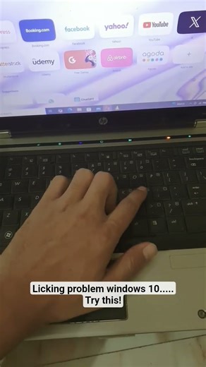 Locking Problem in windows 10.try this