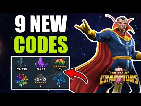 MCOC CODES 🎉 MARVEL CONTEST OF CHAMPIONS CODES & GAMEPLAY