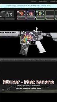 Instructions for crafting white howl #cs2 #stickers #craft #cs #cs2clips #cs2craft #cs2funny