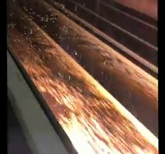Here's another video taken of the fire under a train in London earlier this evening. Our previous post showed explosions on the platform, this one shows the fire from inside the carriage. Denmark Hill station was evacuated following the fire. No-one was hurt. Video courtesy of Dave Dalrymple-Pryde. http://www.bbc.co.uk/news/uk-england-london-30315650 | BBC London