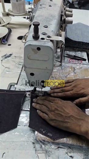 How to Stitch Denim Jeans Back Pocket on Singer Machine | Industrial Pocket Attaching Tutorial