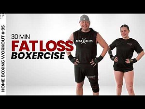30 Min Full Body Cardio Boxing to Burn Fat - Boxercise