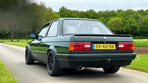 500HP BMW E30 M50 turbo slide & top speed