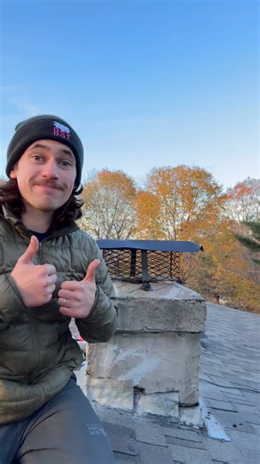 Andrew on Instagram: "Chimney repair! #diy #homeimprovement #chimney #househusband #chimneyrepair"