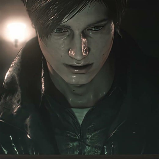 Leon Returns To RPD | Resident Evil [4K] Edit I Falling Down (Slowed)