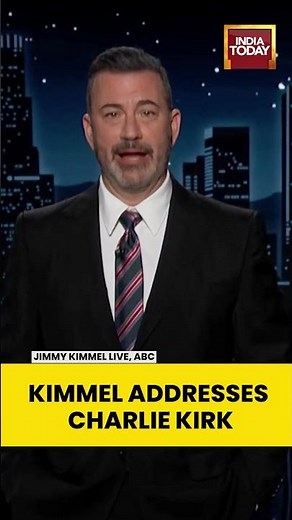 Jimmy Kimmel Delivers Emotional Monologue Addressing Charlie Kirk’s Comments