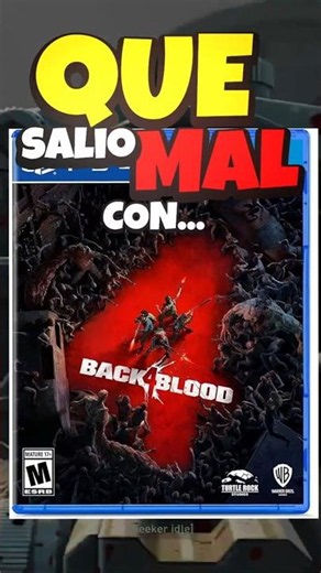 Que salió MAL con BACK 4 BLOOD? #critica #juegos