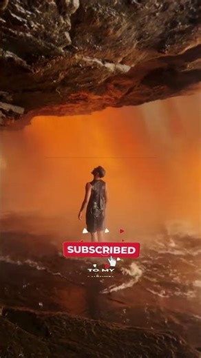 LAVA Waterfall?! Watch Till the End