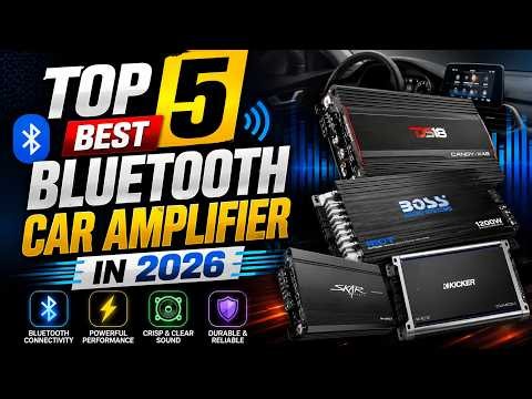 Top 5 Best Bluetooth Car Amplifier In 2026