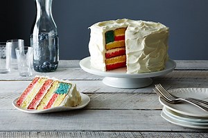 American Flag Cake