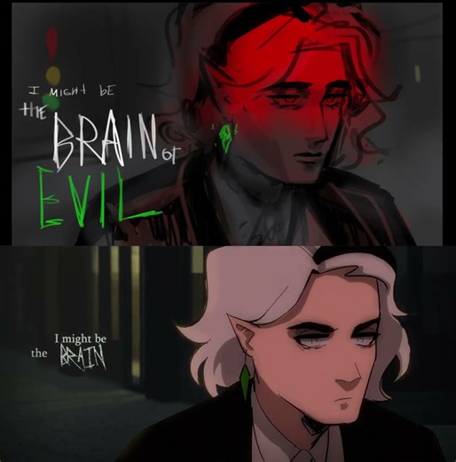 Chemical overreaction | animatic vs final result