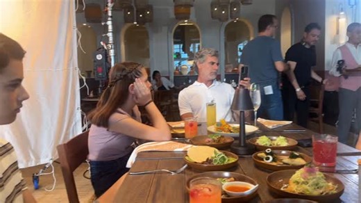 Beth Broderick | The last supper with my model family . A lovely bunch of coconuts! | Instagram