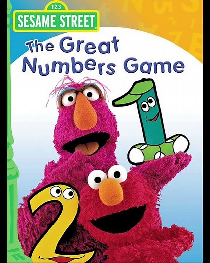 Sesame Street The Great Numbers Game DVD (1998)