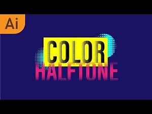 Halftone Graphic Design | Illustrator Tutorial
