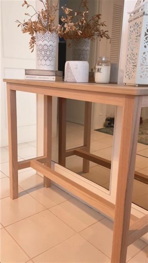 CONSOLE TABLE EASY BUILD - Save yourself $800 #building #furniture #design #simpletable