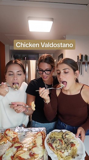 chicken valdostano with the one and only @tess sinatro #recipe #homemade #chickenrecipe #cooking #italianfood