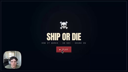 30 days ago i made an app that gives people 30 days to ship their project or DIEhere are the results so far...- 301 crew members- 295 still alive- 6 died (kicked)- 166 products shipped- 83,097 git commits- 17M+ lines of code- 49 members made money- 3K+ hours co-working