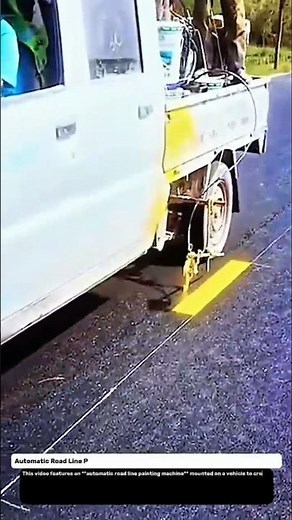 Automatic Road Line Painting Machine – Smart Technology for Modern Highways!