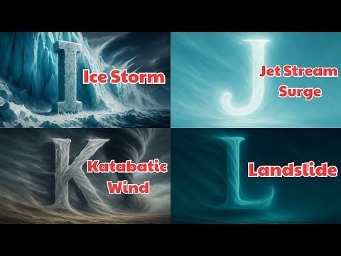 🌍 ABC Disasters - Learn 26 Natural Phenomena from A to Z 🌪🔥 Fun & Educational for Kids! 🎶