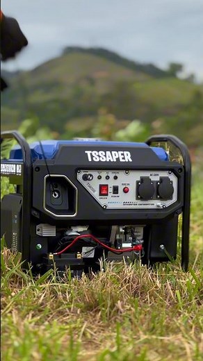 How to manually start a gasoline generator? Step by step.