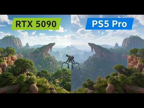 RTX 5090 vs PS5 Pro | Visual Mastery Showdown | HFW