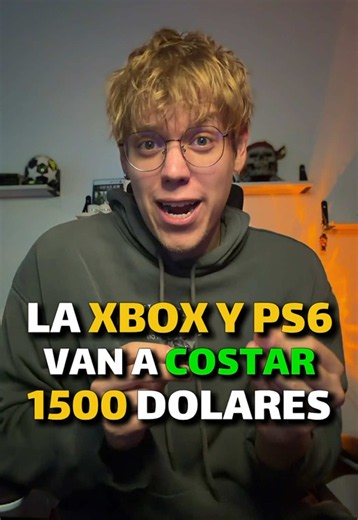 La PS6 y la nueva Xbox podrían costar 1,500 dólares #ps6 #xbox #playstation #videojuegos #gaming