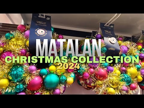 Matalan Christmas 2024 Collection Tour - Must See Decor & Gifts [4K]
