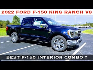 2022 Ford F-150 King Ranch 4x2 5.0L V8 - The Best F-150 Interior ? POV Test Drive & Review ...