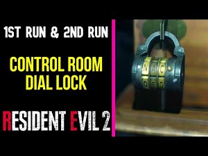 Control Room Dial Lock (1st Run & 2nd Run) | RESIDENT EVIL 2 REMAKE