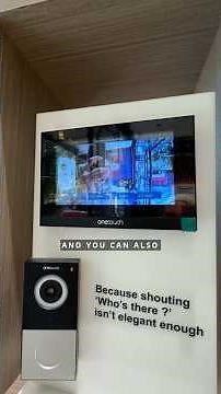 Smart Video doorbell Integrated with Digital lock