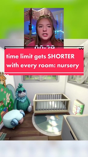 Designing a Spacious Sims Nursery in 372 Seconds Challenge!