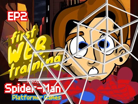Spider-Man Game in Scratch 3.0 - EP2, First Spidey Web Training | GamePlay