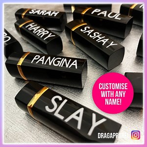 CUSTOM Drag Race All Stars Lipstick - Rupaul's Drag Race, Queer, LGBT, Catchphrase, Sashay Away, Mirror Message Lipstick Tube - Etsy