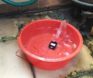 Solar-powered Hydroponic Water Circulation