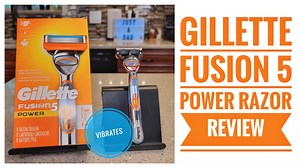 Watch MY BEST RAZOR! Gillette Fusion 5 Power Razor for Men Review on Amazon Live