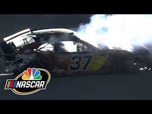 NASCAR Cup Series: Ryan Preece walks away from harrowing crash at Kansas | Motorsports on NBC