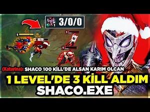 THE FIRST EXPLOSIVE SHACO VIDEO OF 2026!! I EARNED 1100 GOLD AT LEVEL 1!!
