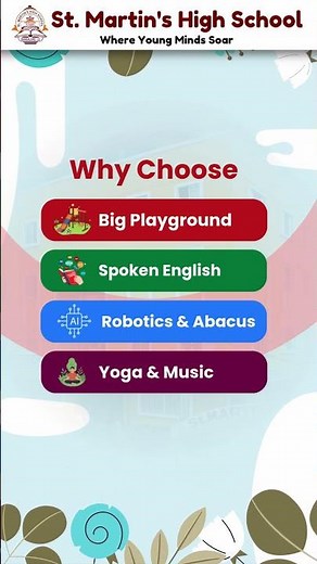 2. 🏫 Why Choose St. Martin’s High School? | Admissions Open Now ✨