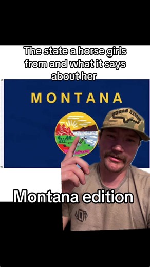 The state a horse girl is from and what it says about her — Montana edition