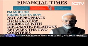 PM Modi Responds To Alleged Assassination Plot Probe By US