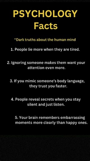 Dark Truths About the Human Mind | Shocking Psychology Facts #motivation #psycholgyfacts #quotes