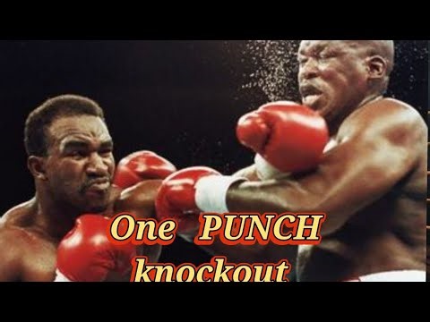 One Punch Knockout!!! Evander holyfield (USA) contra James Buster Douglas (USA)
