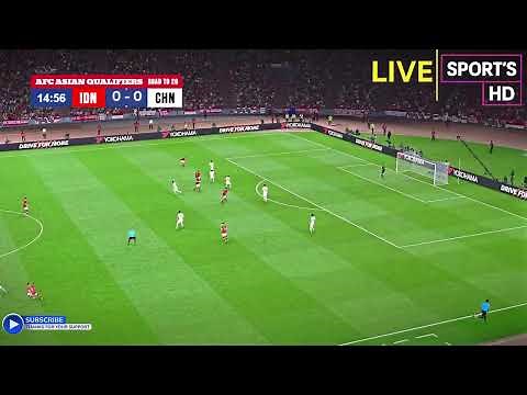 🔴LIVE : INDONESIA VS CHINA | KUALIFIKASI PIALA DUNIA AFC 2025 | SIARAN LANGSUNG PERTANDINGAN