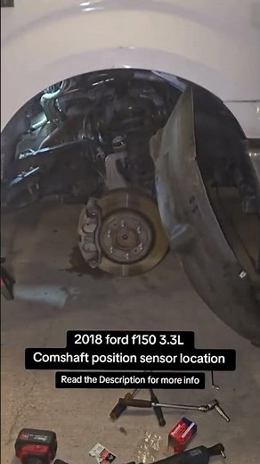 2018 ford f150 3.3 replacing the Camshaft position sensor #automotive #automobile #ford #camshaft