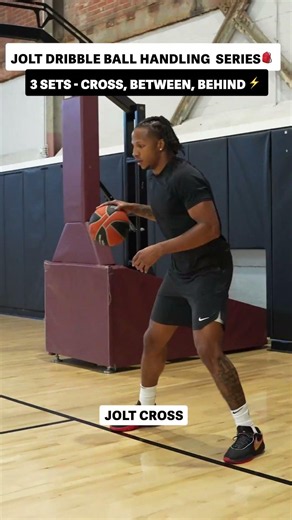 Put all three jolt dribbles together to work on controlling the ball through multiple changes of spe