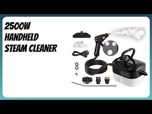 REVIEW (2025): 2500W Handheld Steam Cleaner. Features