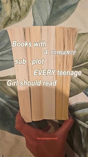 books with a romance sub - plot every teenage girl should read | #booktok #bookrecs #booktube #fyp