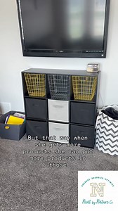 𝗙𝗜𝗡𝗔𝗟 𝗣𝗥𝗢𝗗𝗨𝗖𝗧⁣ Den organization ✅ #neatbynatureco #HomeOrganization #ProfessionalOrganizer #OrganizedHome #DeclutterYourLife #TidyHome #SimplifyYourSpace #ClutterFreeLiving #HomeGoals #OrganizationInspo #NeatAndTidy | Erin Grieger